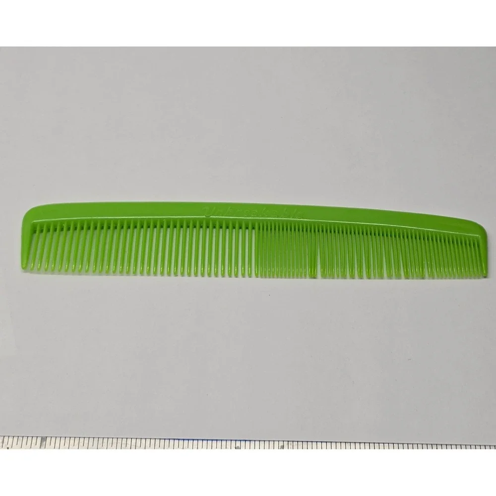 Unbreakable Lime Green Pocket Comb Unisex 7